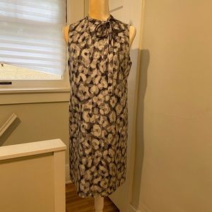 Theory sleeveless shift dress